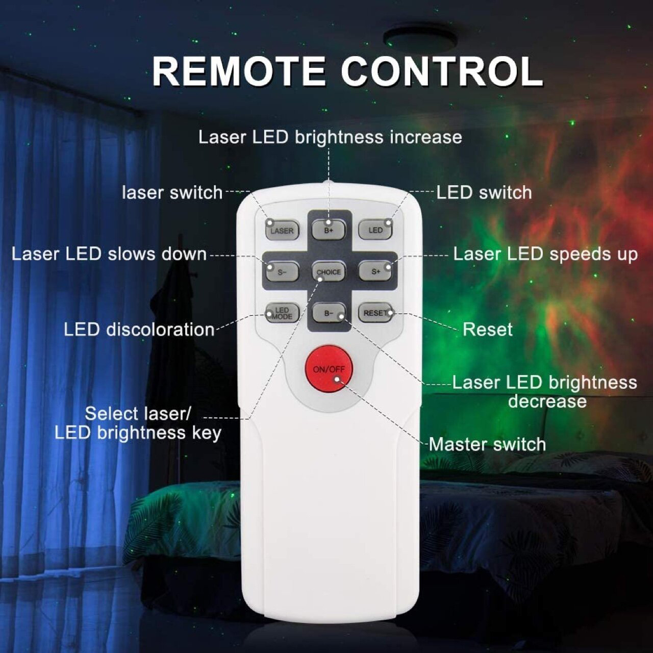 رقص نور لیزری مدل  JOMARTO HR-A1