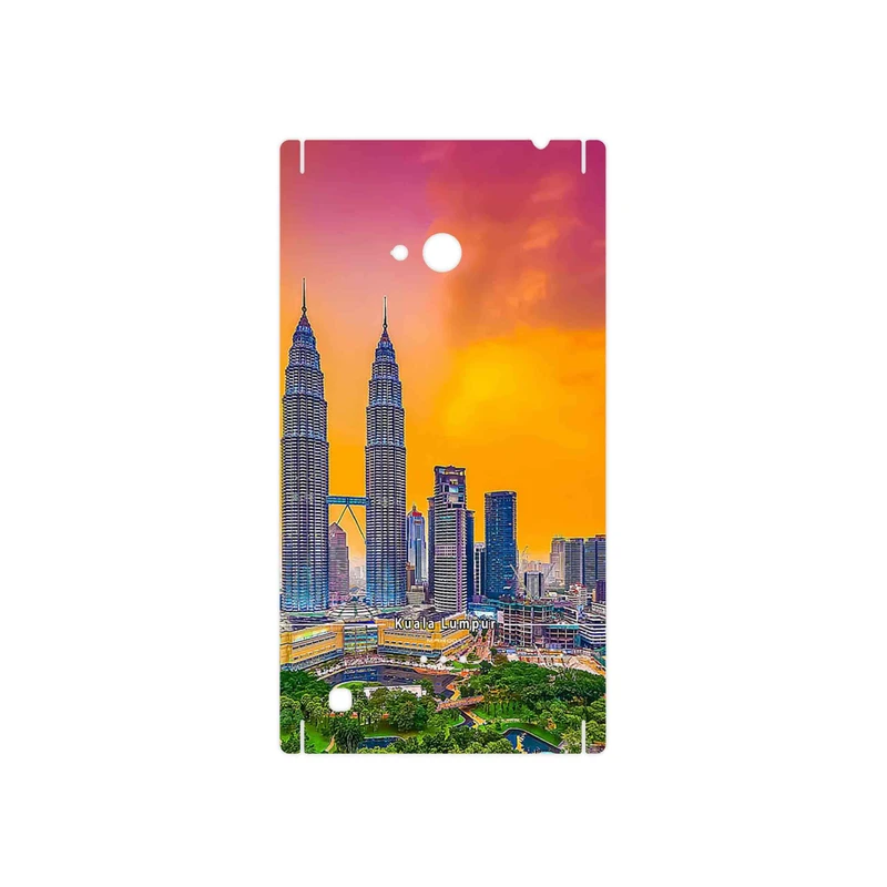 برچسب پوششی ماهوت مدل City of Kuala Lumpur مناسب برای گوشی موبایل نوکیا Lumia 720