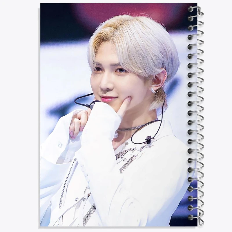 دفتر مشق 50 برگ خندالو مدل یوسانگ گروه ایتیز ATEEZ کد 21225