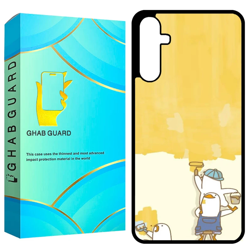 کاور قاب گارد طرح رنگ آمیزی مدل GCHPA14 مناسب برای گوشی موبایل سامسونگ Galaxy A14 4G / A14 5G / M14 5G