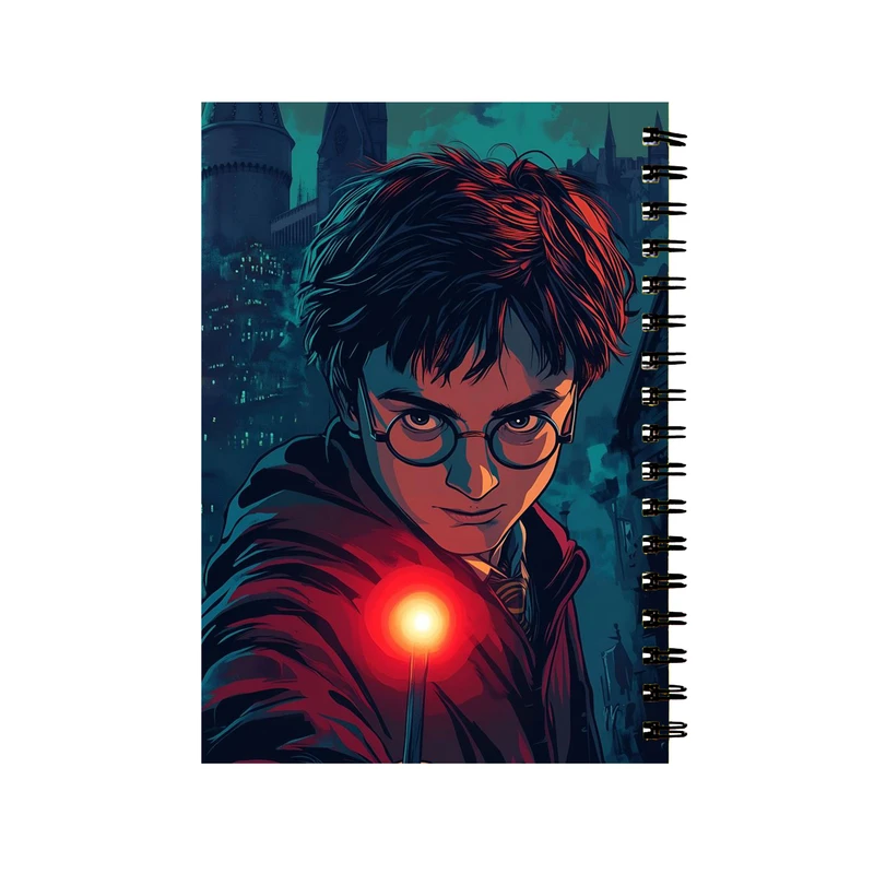 دفتر مشق 60 برگ طرح هری پاتر کد 0365