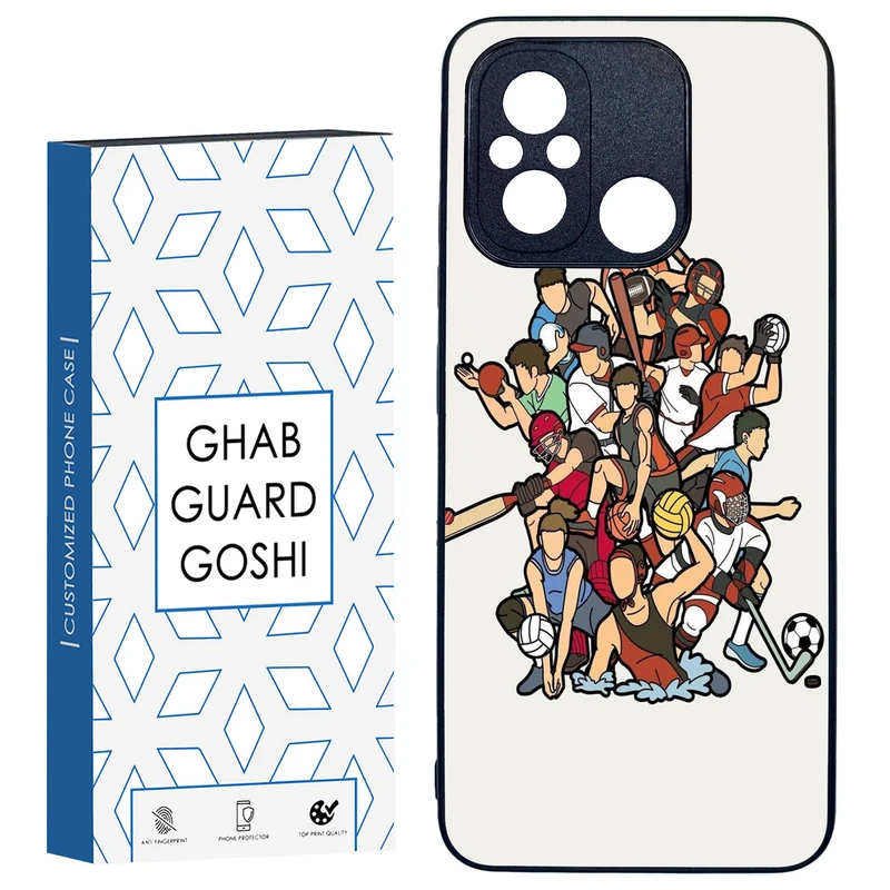 کاور قاب گارد گوشی طرح ورزشی کد TPU-122 مناسب برای گوشی موبایل شیائومی REDMI 12C / POCO C55