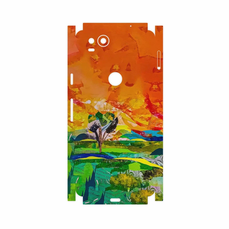 برچسب پوششی ماهوت مدل Collage of Painting-FullSkin مناسب برای گوشی موبایل گوگل Pixel 2