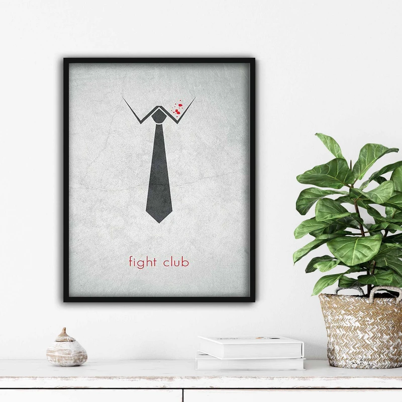 تابلو آتریسا طرح پوستر فیلم fight club مدل ATm472