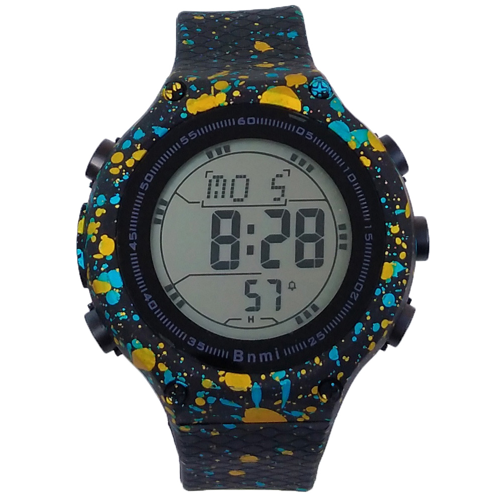 نقد و بررسی ساعت مچی دیجیتال پسرانه مدل BNMI آبرنگی کد 145 توسط خریداران