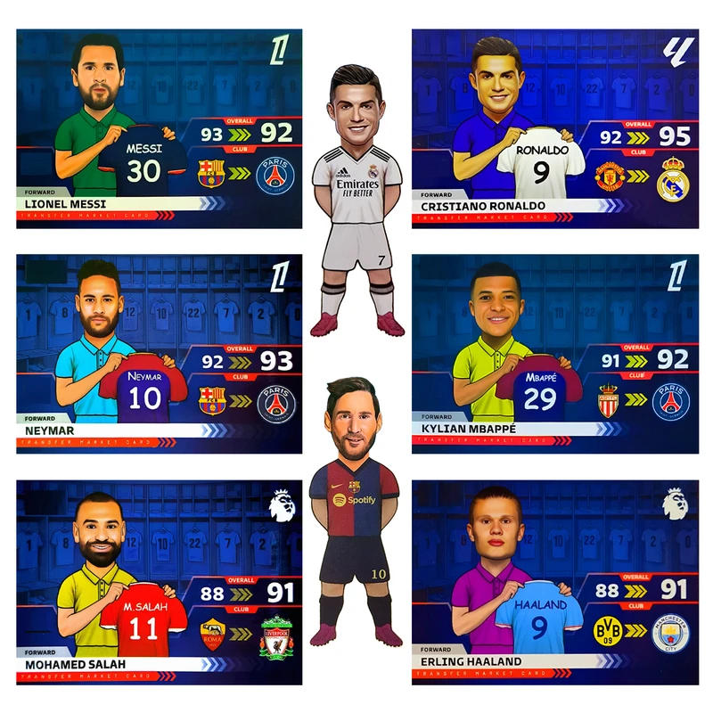 اسباب بازی زینتی مدل رونالدو ترانسفر شو کد 01 مجموعه 8 عددی