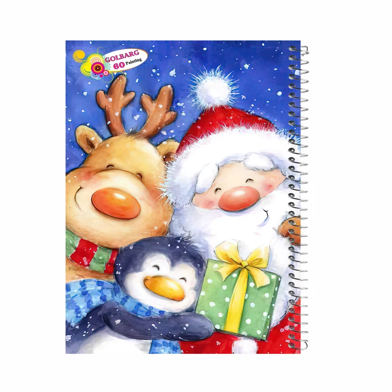  دفتر نقاشی 60  برگ گلبرگ طرح بابانویل کد 120