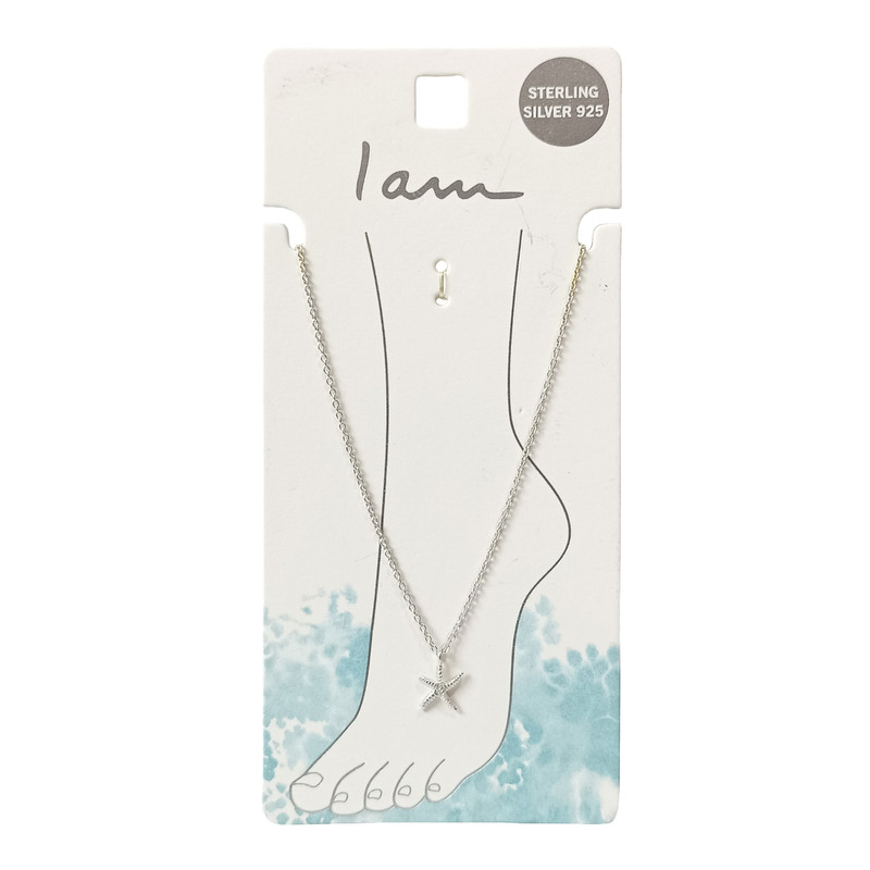 پابند نقره زنانه آی ام مدل پاتریک