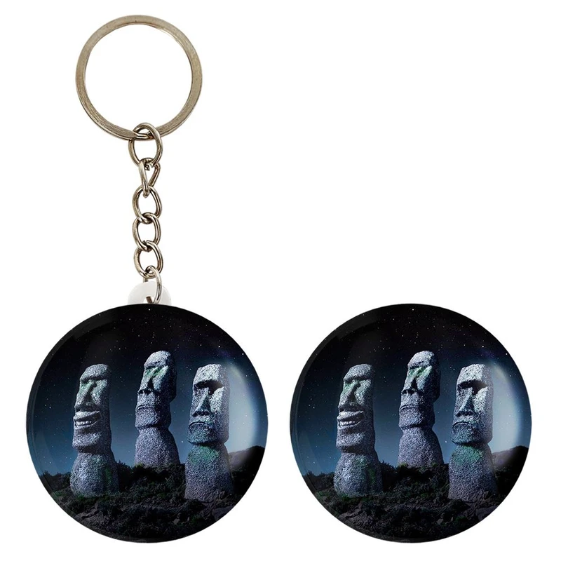 پیکسل خندالو مدل کاکا سنگی گیگاچاد کد 23342 به همراه جاکلیدی