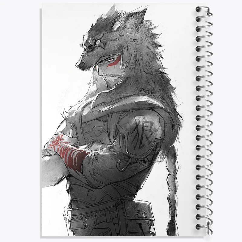 دفتر لیست خرید 50 برگ خندالو طرح بازی اورواچ (Overwatch) کد 31609