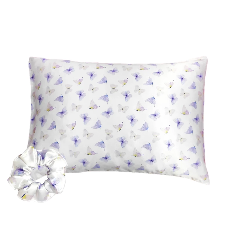 رو بالشی طرح پروانه به همراه کش مو