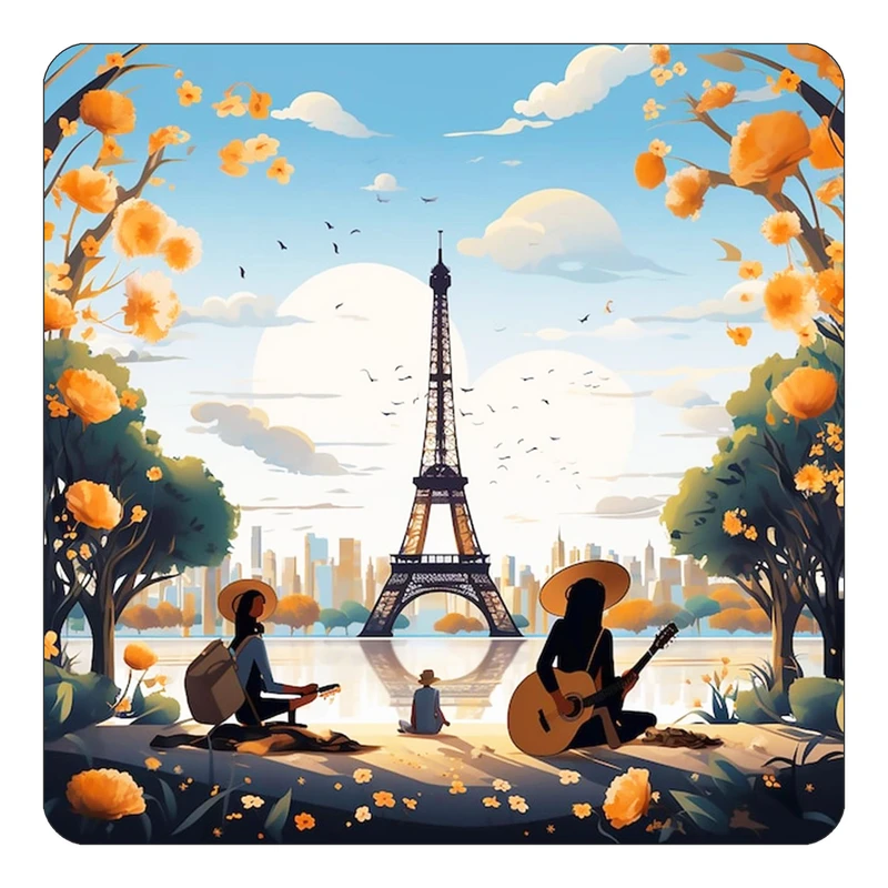 مگنت کاکتی طرح پاریس Paris مدل mp60022