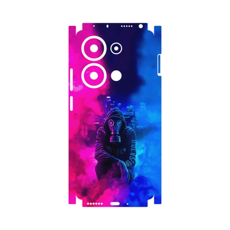 برچسب پوششی ماهوت مدل Smoke Rainbow Digital Art 2-FullSkin مناسب برای گوشی موبایل شیائومی Redmi Note 13 Pro 4G