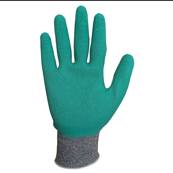 دستکش ایمنی  مدل ضد برش کد 8076 بسته 60 عددی