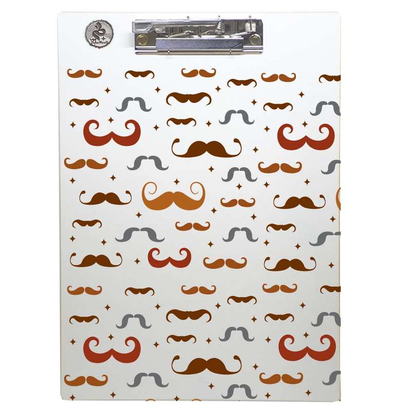 تخته شاسی طه چوب مدل moustache01 سایز A4