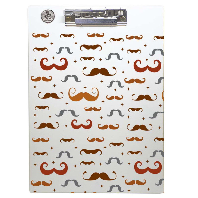 تخته شاسی طه چوب  مدل moustache01 سایز A4