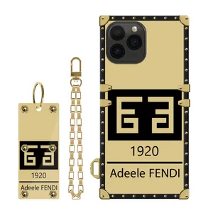 Box model cover code L03 suitable for the Apple iPhone 13 Pro Max mobile phone with a hanging strap