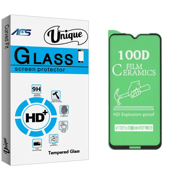 محافظ صفحه نمایش سرامیکی ای اف اس مدل Unique Glass مناسب برای گوشی موبایل شیائومی Redmi Note 8