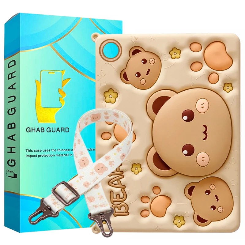 کاور قاب گارد مدل TABRG مناسب برای تبلت سامسونگ Galaxy Tab A8 10.5 2021 به همراه بند آویز