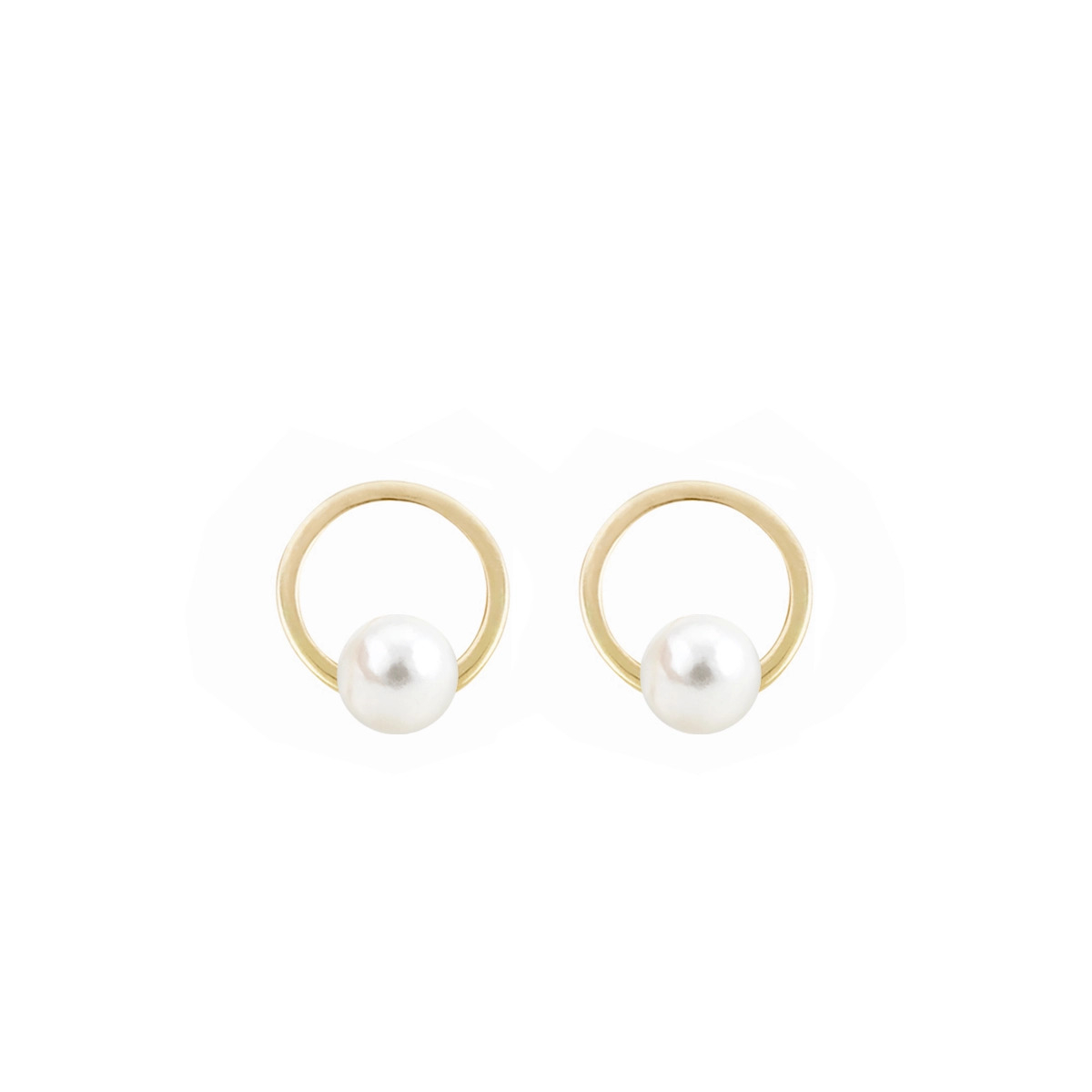 گوشواره طلا 18 عیار زنانه بان گالری مدل پریزاد