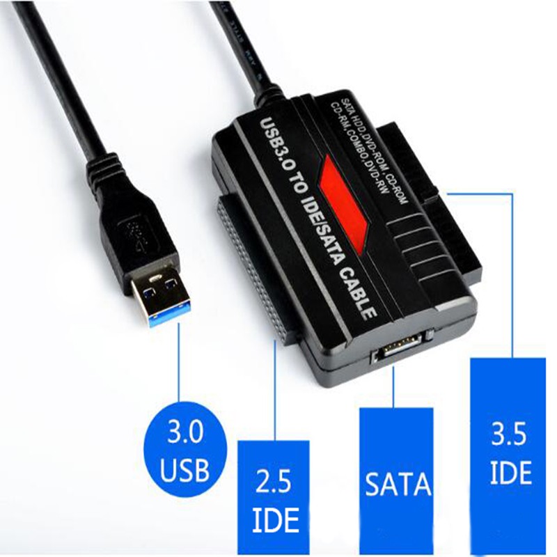 مبدل USB 3.0 به SATA/IDE کی نت مدل K-COU30IDE