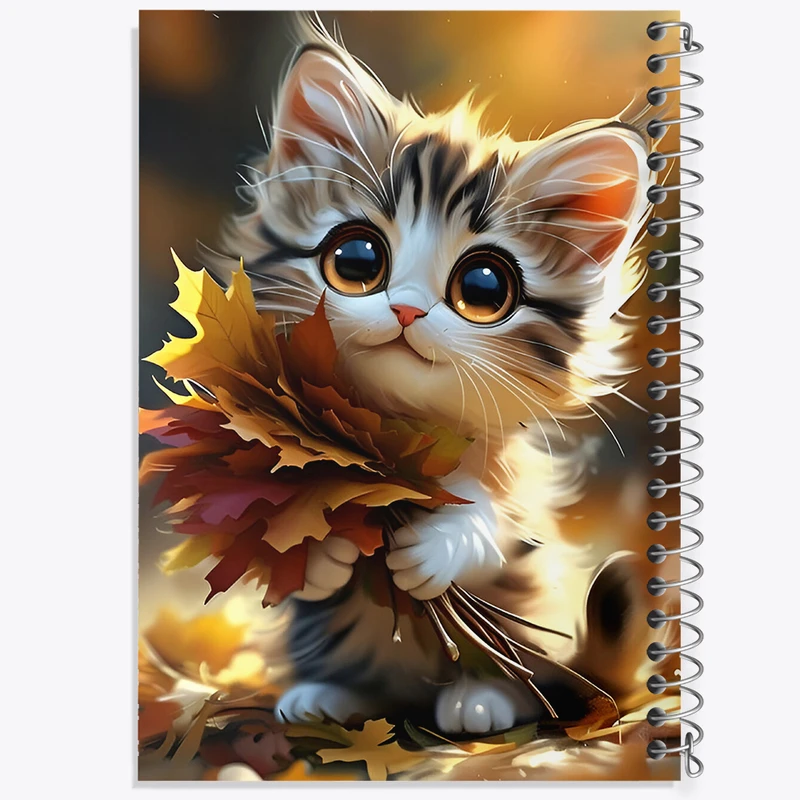 دفتر مشق 50 برگ خندالو طرح پیشی ملوس کد F7083