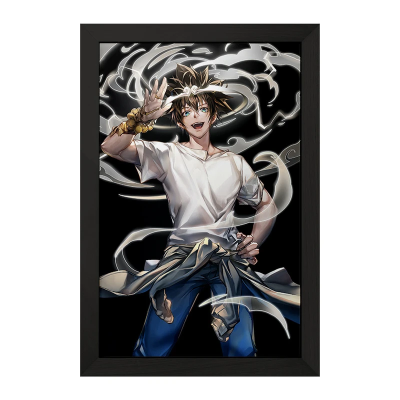 تابلو خندالو مدل جین موری انیمه خدای دبیرستان کد 34924