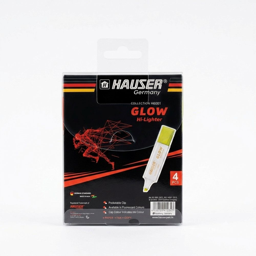 ماژیک علامت گذار هایزر مدلH6001- بسته 4 عددی