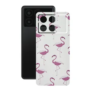 Remax cover sticker Leth model Flamingo design suitable for Xiaomi Poco X6 Pro mobile phone