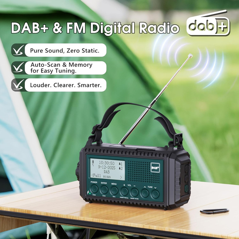 رادیو FM مدل ROCAM دارای خروجی هدفون