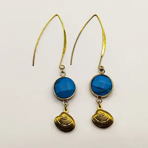 گوشواره آویز زنانه مدل پیروزان