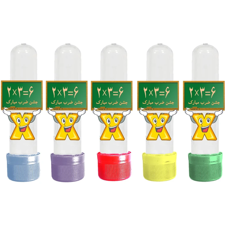 کپسول گیفت مدل جشن ضرب مجموعه 5 عددی