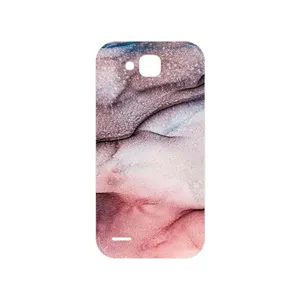 MAHOOT Smoky pink marble Cover Sticker for Honor 3X G750