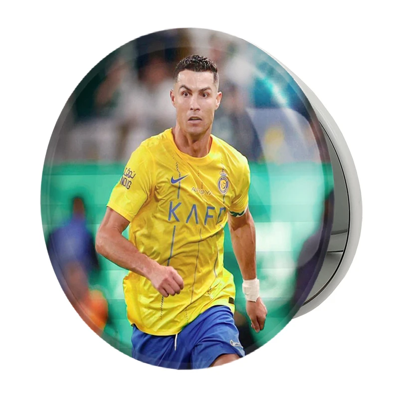 آینه جیبی خندالو طرح کریستیانو رونالدو مدل تاشو کد 36428