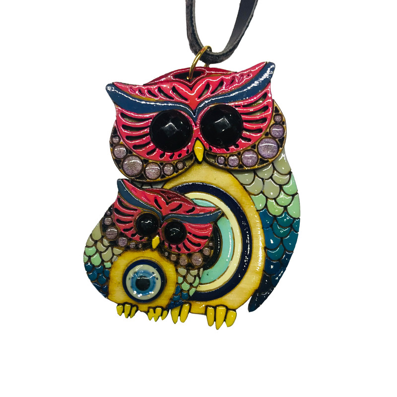 گردنبند دخترانه مدل جغد گردنبند دخترانه مدل جغد