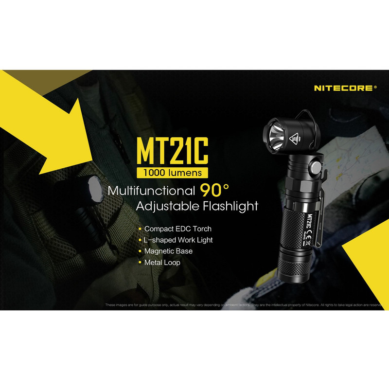 چراغ قوه دستی نایت کر مدل MT21C