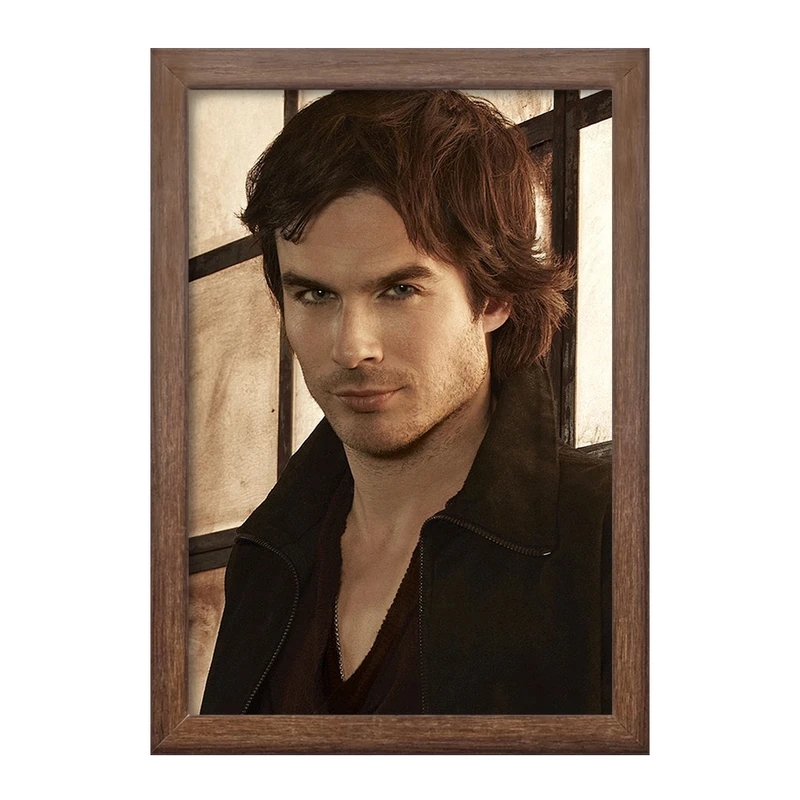تابلو خندالو طرح دیمون سالواتوره خاطرات یک خون آشام  The Vampire Diaries  کد 23683