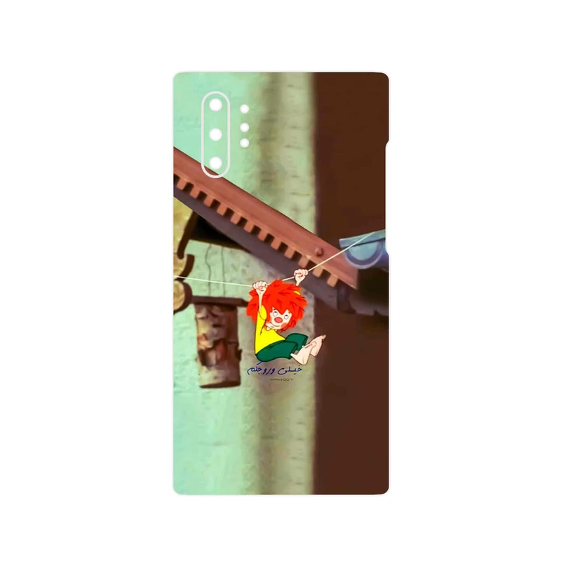برچسب پوششی ماهوت مدل Meister Eder und sein Pumuckl مناسب برای گوشی موبایل سامسونگ Galaxy Note 10 Plus
