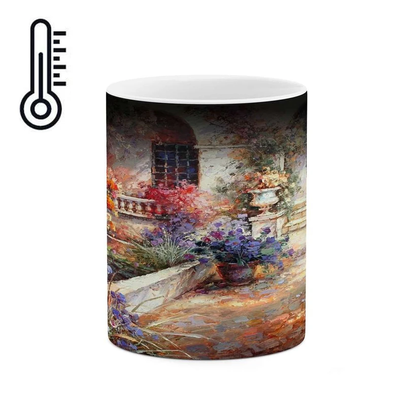 ماگ حرارتی کاکتی مدل نقاشی کد mgh13832