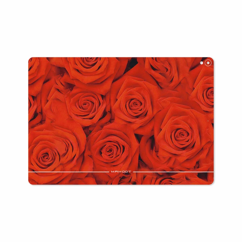 برچسب پوششی ماهوت مدل Red-Flower مناسب برای تبلت اپل iPad Pro 10.5 2017 A1701