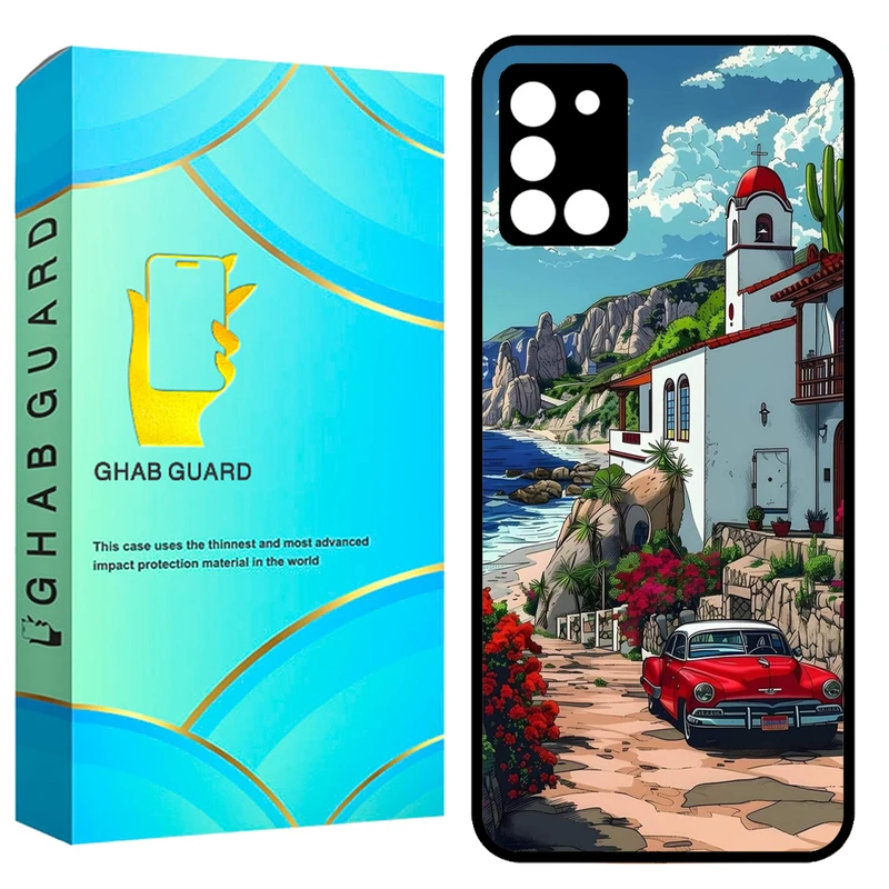 کاور قاب گارد طرح ماشین مدل GCHPA31 مناسب برای گوشی موبایل سامسونگ Galaxy A31