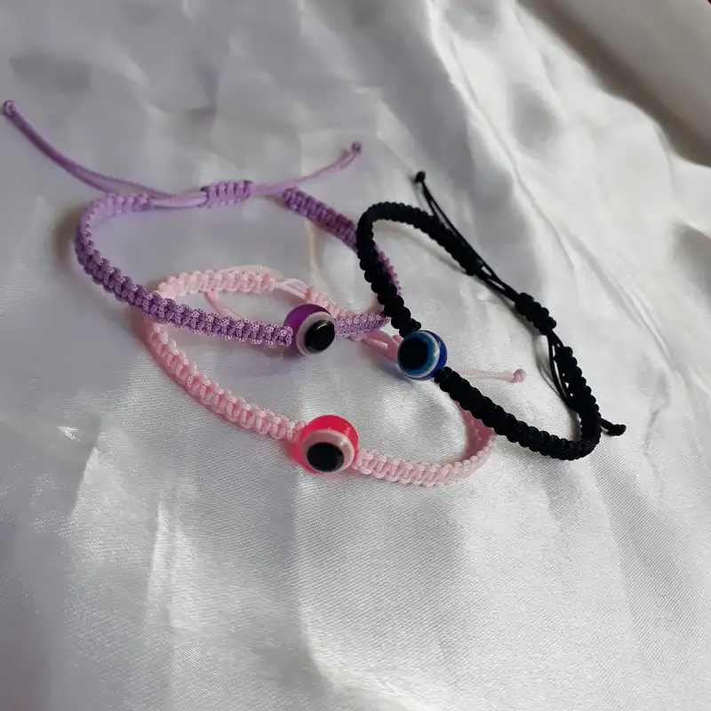 دستبند زنانه مدل چشم نظر