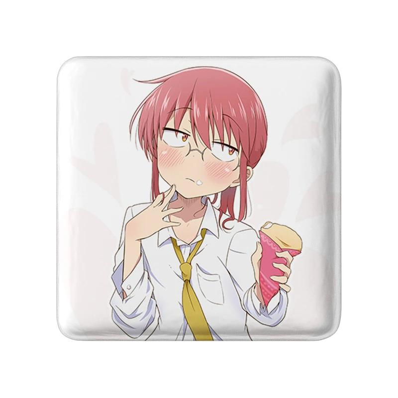 پیکسل خندالو طرح انیمه اژدهای خدمتکار کوبایاشی مدل مربعی کد 36299