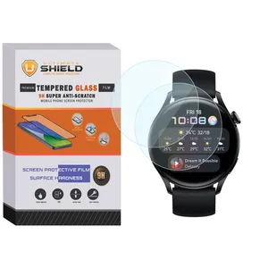 محافظ صفحه نمایش شیشه ای آلتیمیت شیلد مدل SH-UL مناسب برای ساعت هوشمند هوآوی Watch 3 Active بسته دو عددی