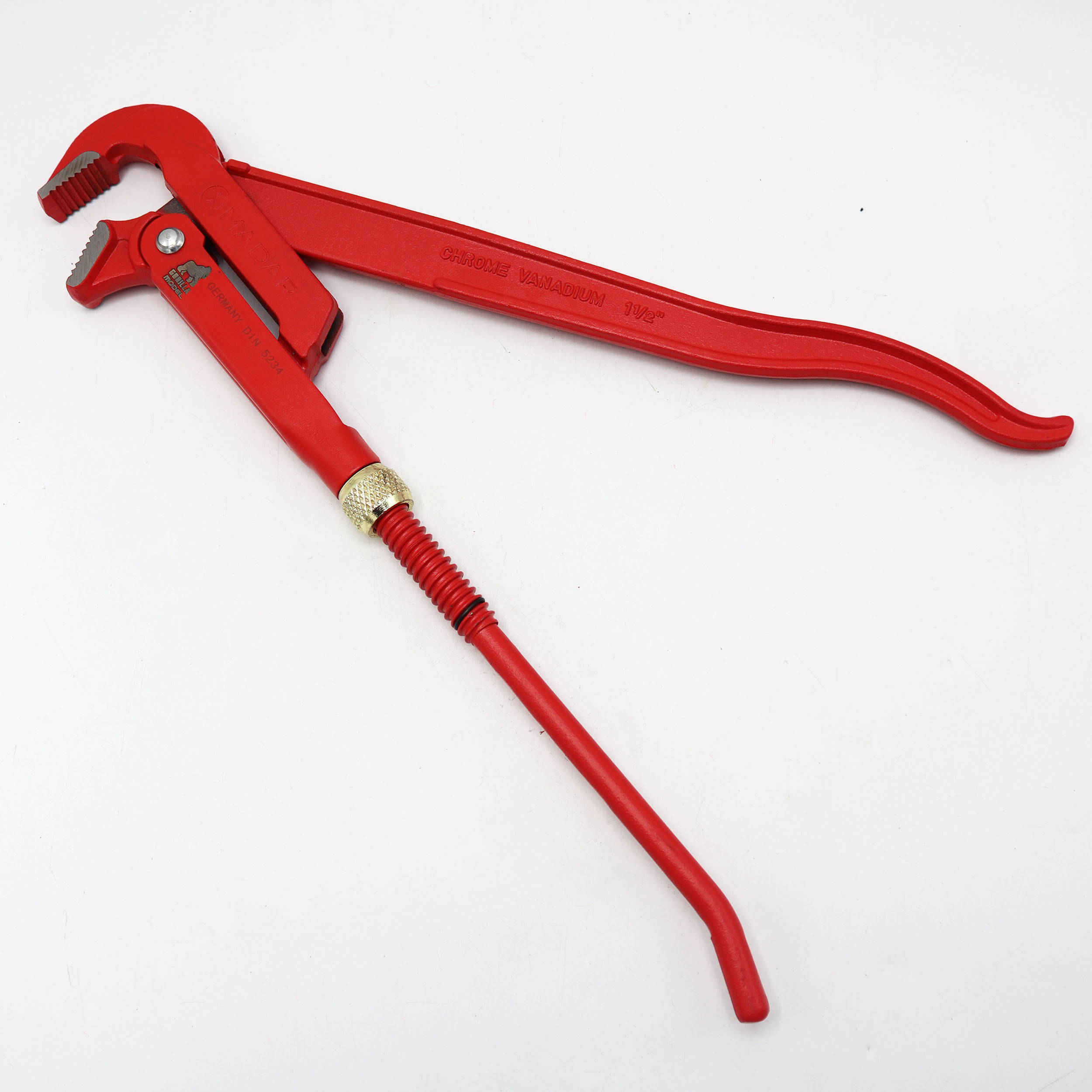 آچار لوله گیر مدل گوریلا کد YP-MAD-43CM سایز 1.5 اینچ