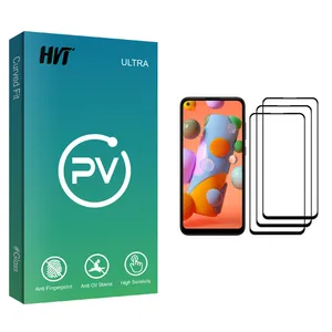HVT PV glass Screen Protector For Samsung Galaxy A11 Pack Of 3