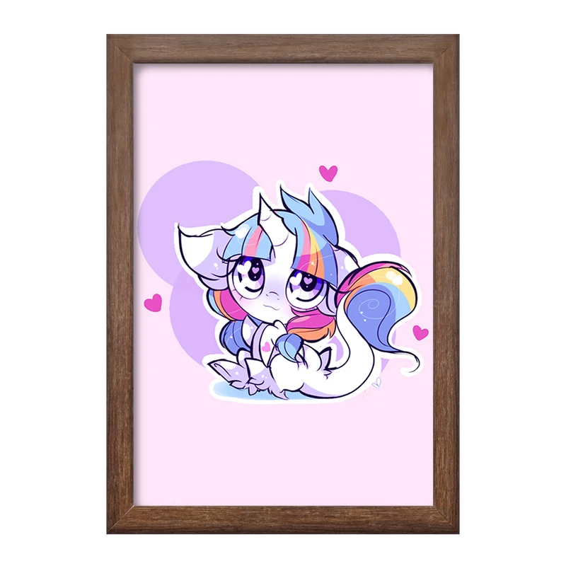 تابلو خندالو طرح اسب پونی کد 24836