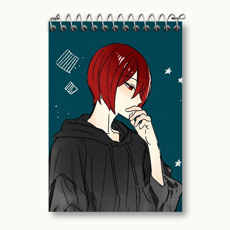 دفتر یادداشت 50 برگ خندالو مدل سنگکو انیمه هوریمیا کد 33655