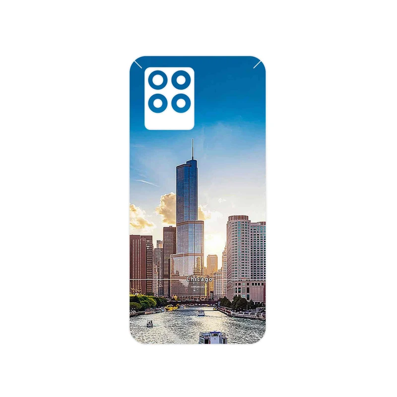 برچسب پوششی ماهوت مدل City of Chicago مناسب برای گوشی موبایل ریلمی 8 Pro