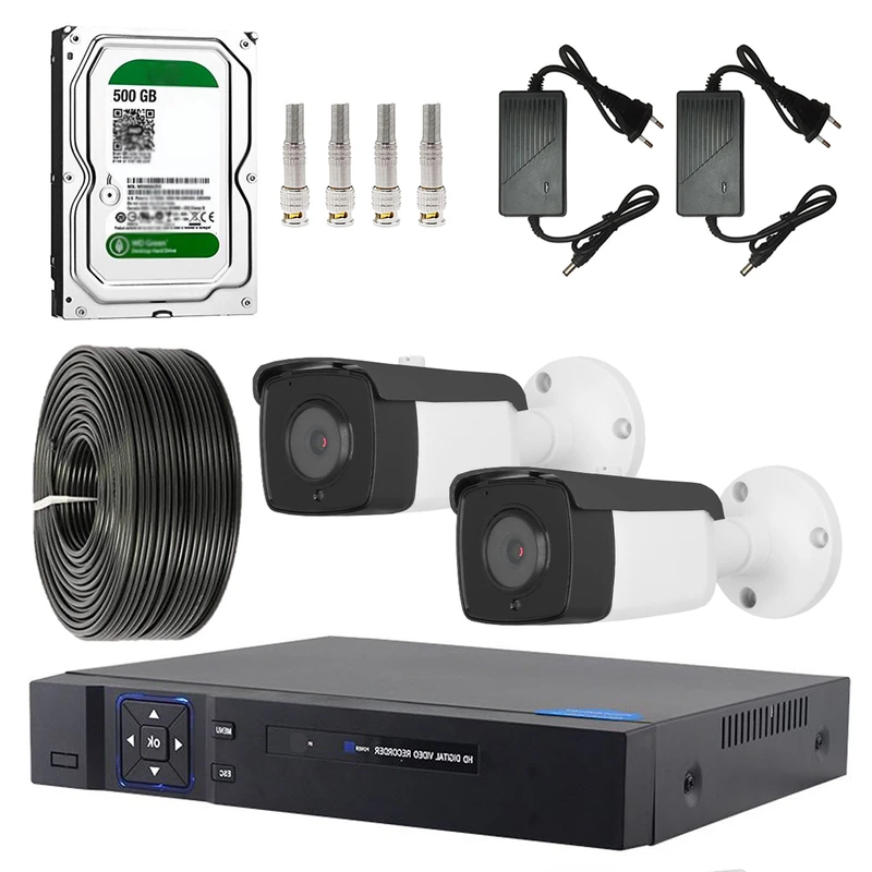 سیستم امنیتی نظارتی مدل  HD PACK 2 - AXESSLINK L02